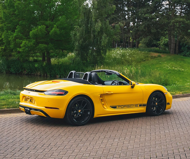 For the serious driver the 718 Boxster is a supremely indulgent sports car